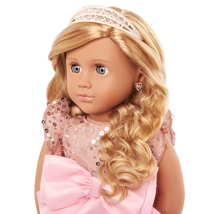 Allyn - Our Generation Special Edition 30th Anniversary Collectible Doll - Limited Edition Toy - Doll with Blonde Hair & Grey Eyes - Toys & Gifts for Kids - 3 Years + - Our Generation UK