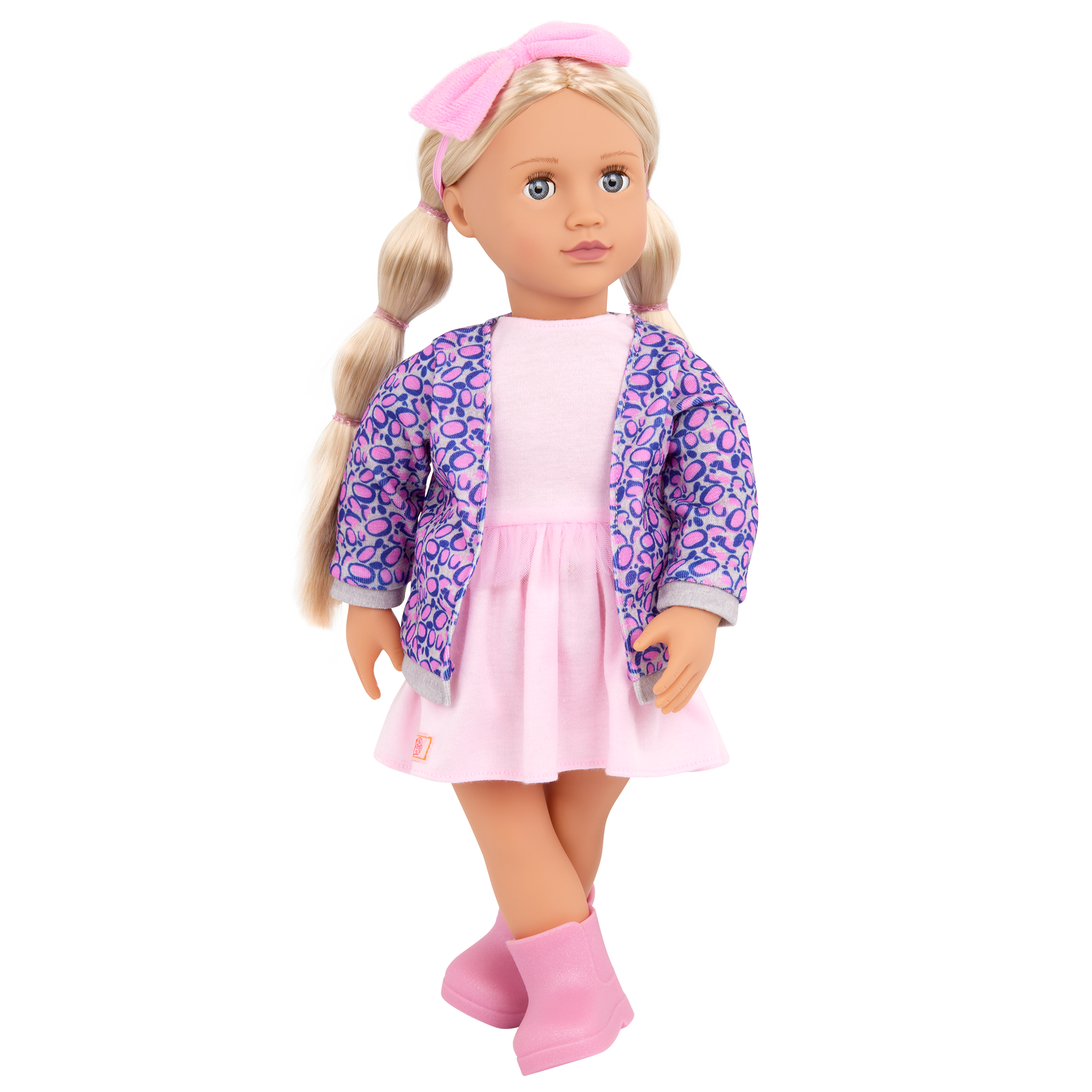 Joana - 46m Fashion Doll - Doll with Grey Eyes & Blonde Hair - Gift Ideas for Kids - Our Generation