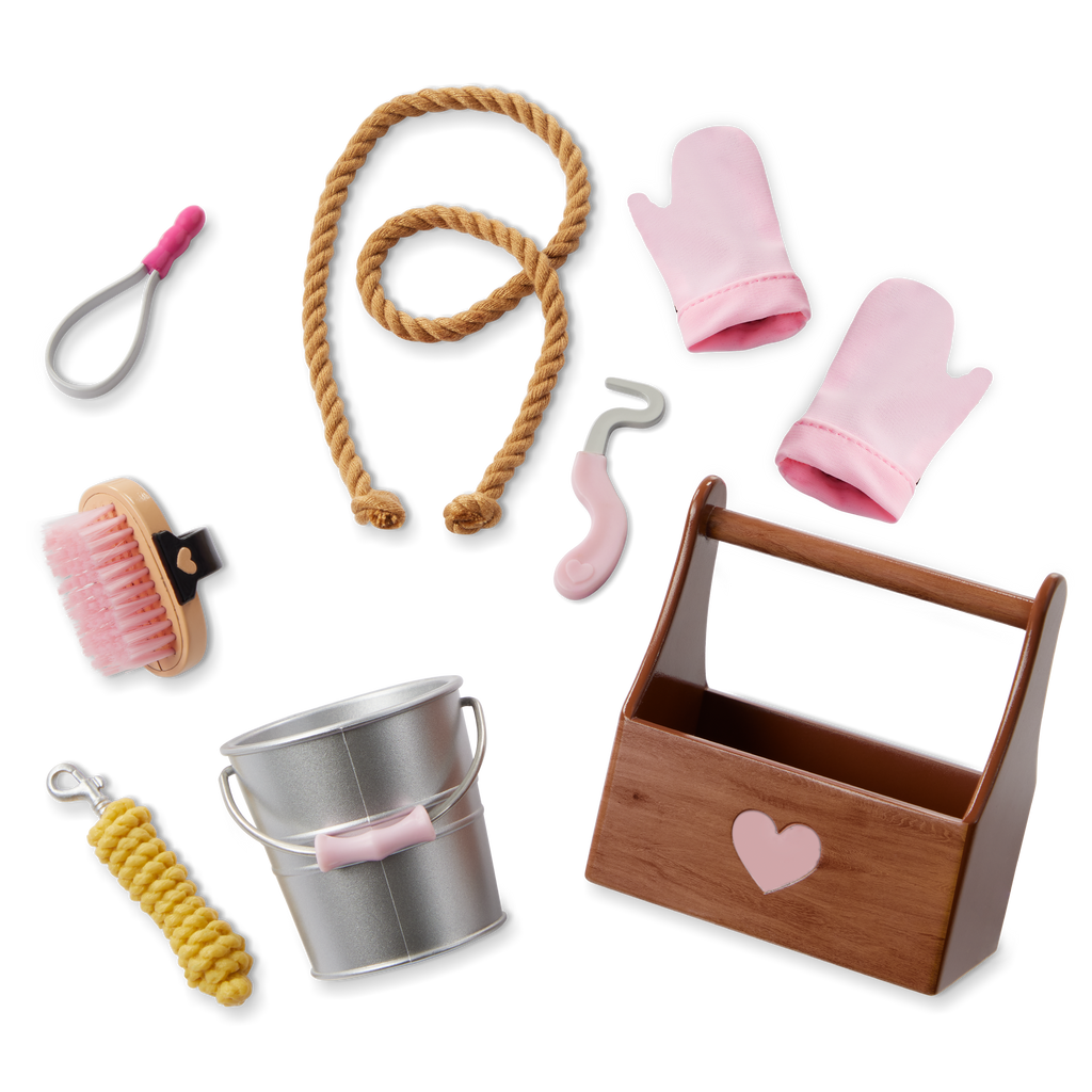 Lainey  - 46cm Equestrain Doll with Book - Blonde Hair with Pink Highlights - Chapter Storybook - Toys for Kids 3 to 12 Years - Our Generation UK