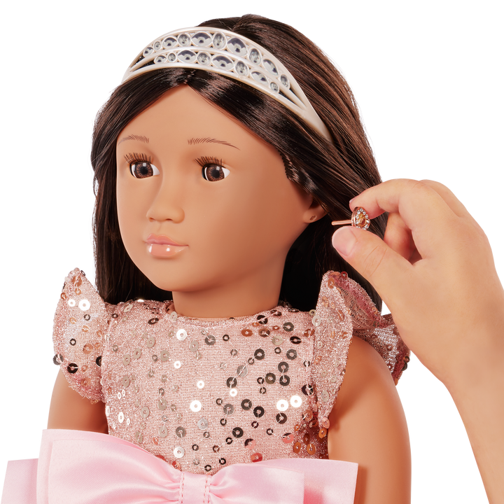 Ayumi - 30th Anniversary Edition Doll - Toys & Gifts for Kids - Doll with Tiara - Our Generation UK