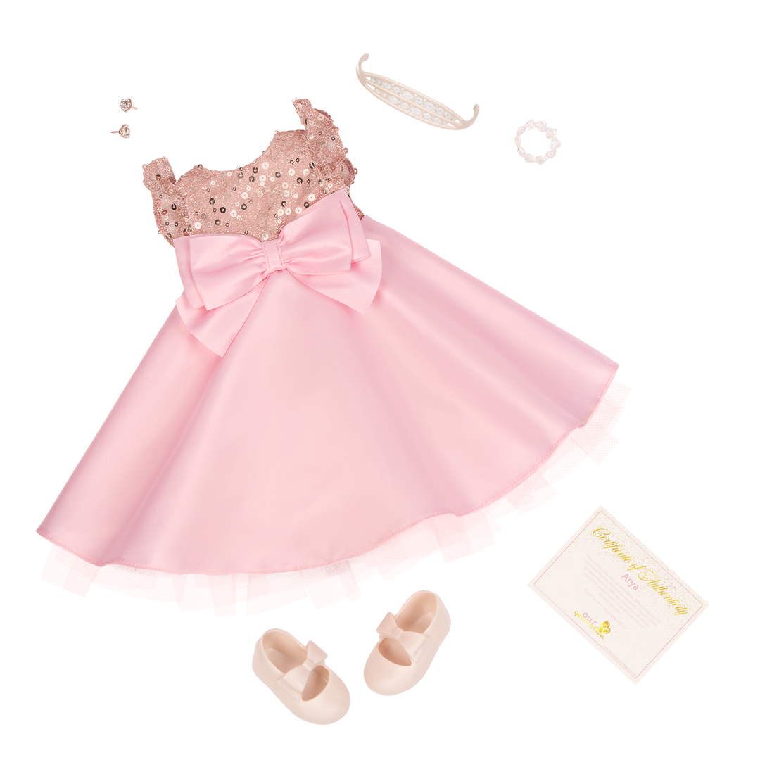 Ayra - 30th Anniversary Edition Doll - Doll with Brown Hair & Eyes - Toys & Gifts for Kids - Doll with Tiara - Our Generation