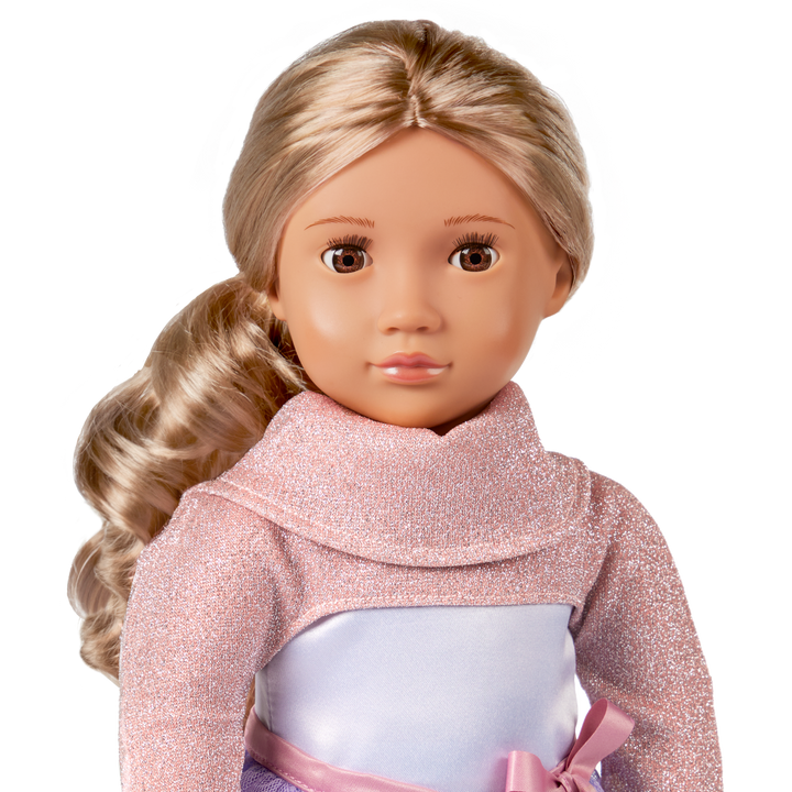 Jillie - 46cm Ballerina Doll - OG Doll with Blonde Hair & Brown Eyes - Toys & Gifts for Kids - Ages 3 Years +  Our Generation UK