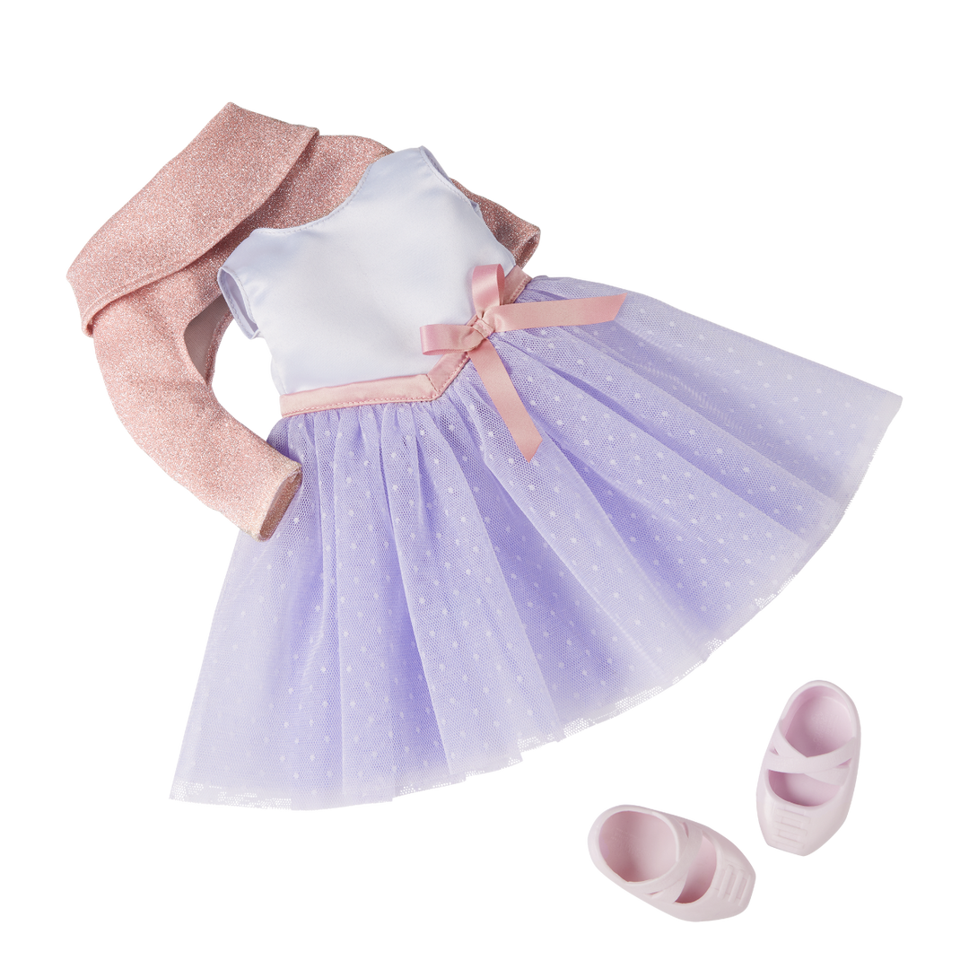 Jillie - 46cm Ballerina Doll - OG Doll with Blonde Hair & Brown Eyes - Toys & Gifts for Kids - Ages 3 Years +  Our Generation UK