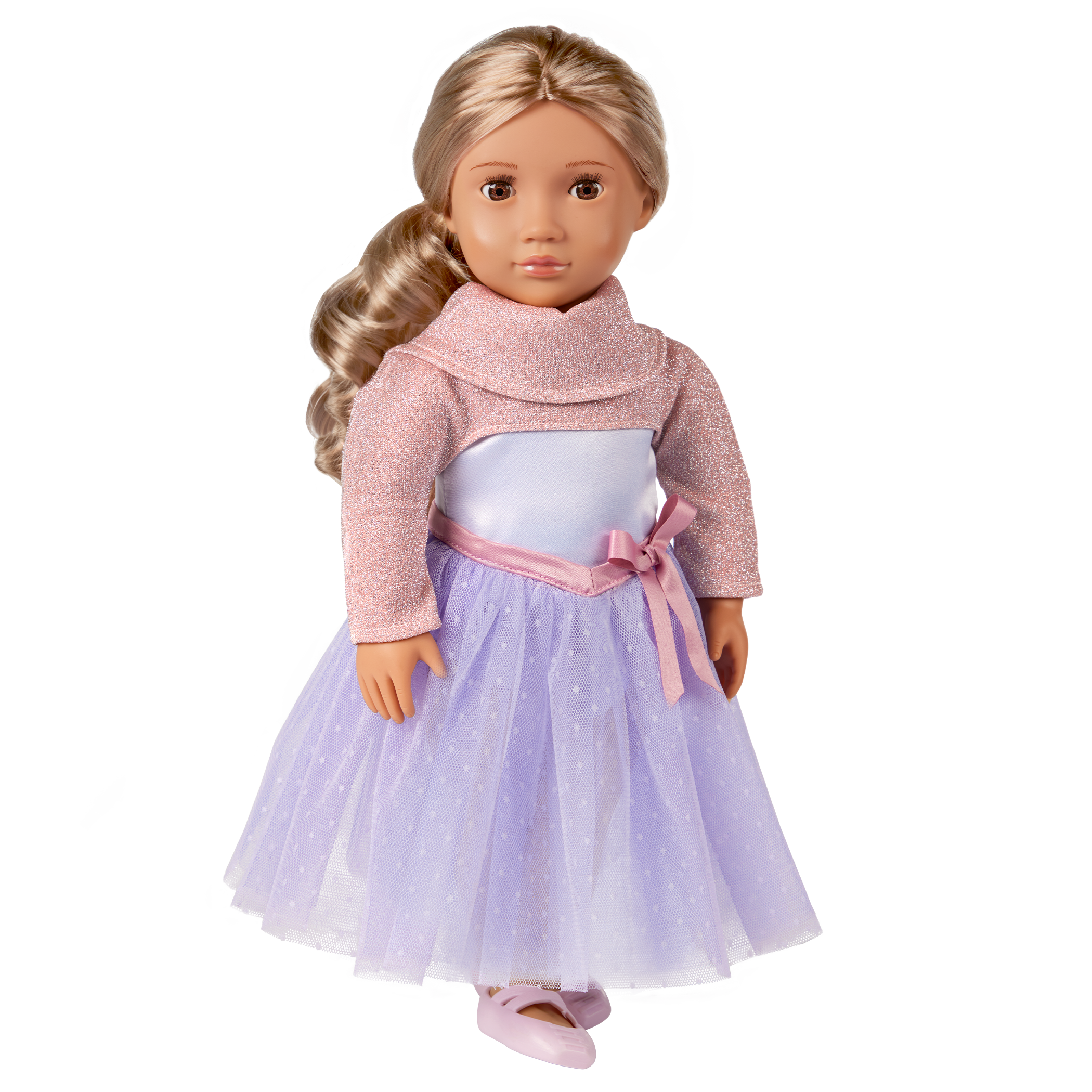 Jillie - 46cm Ballet Doll - OG Doll with Brown Eyes & Blonde Hair - Toys & Gifts for Kids - Our Generation UK