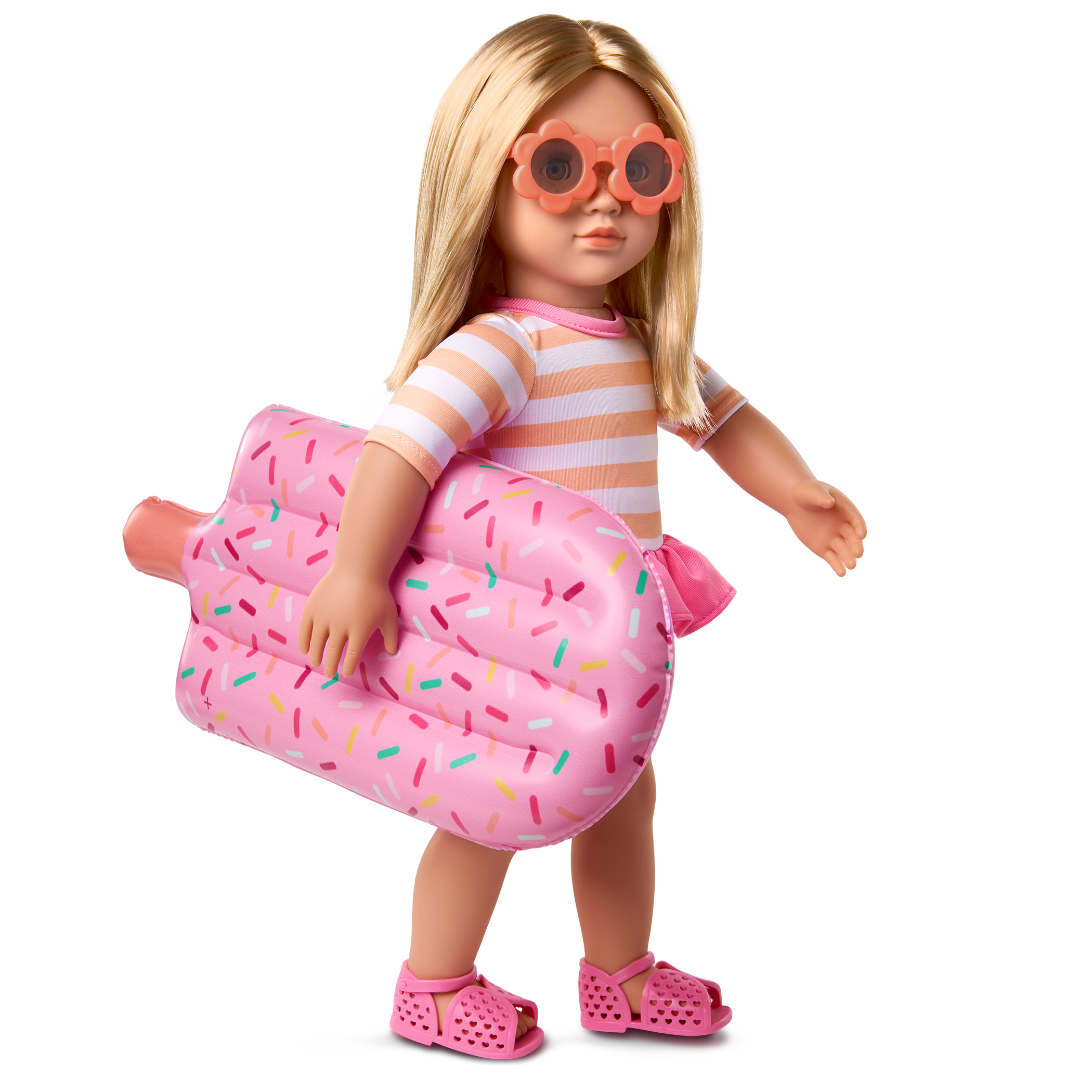 Margot - 46cm Beach Style Doll - Doll with Blonde Hair & Freckles - Summer Accessories for Dolls - Gifts for Kids - Our Generation