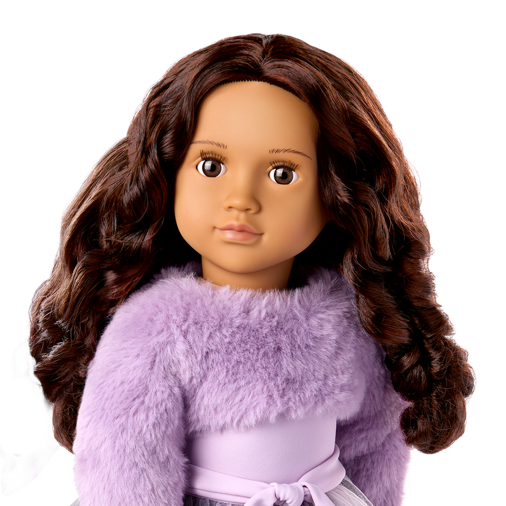 Jovanna - 46cm Ballet Doll - Brown Eyes & Hair - Toys for Girls - Our Generation