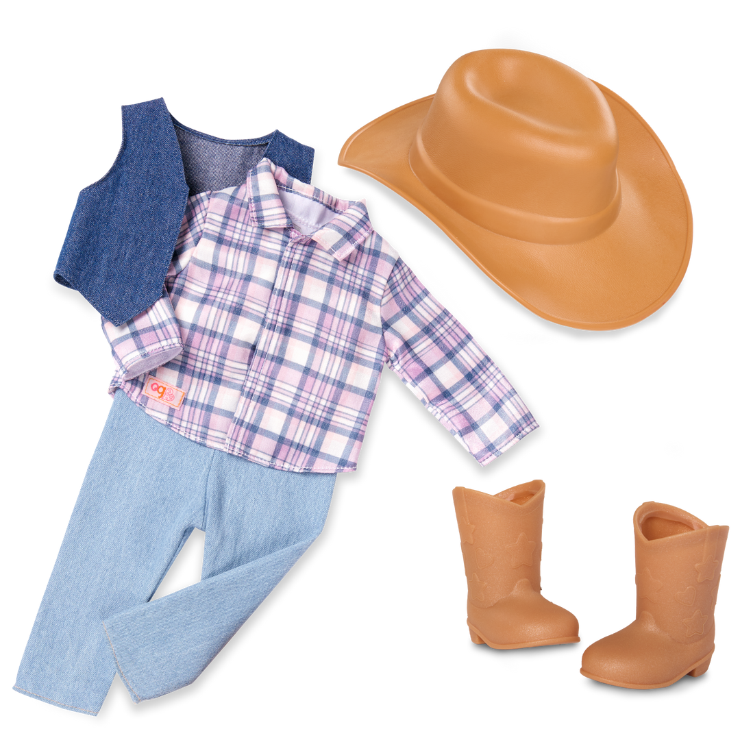 Ashleigh - 46cm Equestrian Doll - OG Doll with Blonde Hair & Grey Eyes - Our  Generation