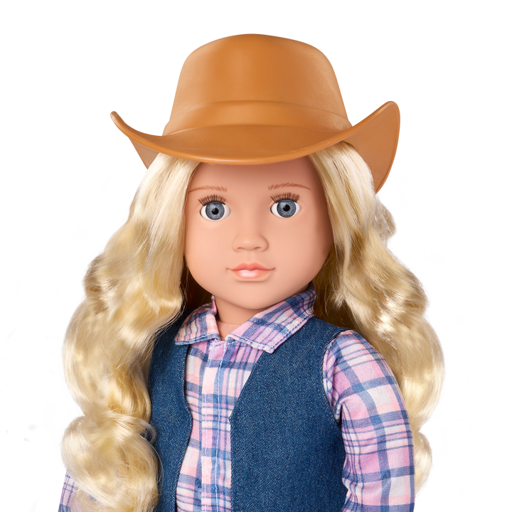 Ashleigh - 46cm Equestrian Doll - OG Doll with Blonde Hair & Grey Eyes - Our  Generation