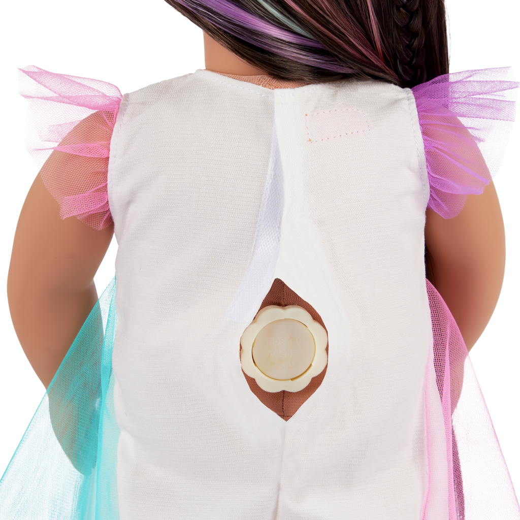 Tina - 46cm Hair Grow Doll - OG Doll with Long Hair & Extenable Braids - Hair-Styling Accessories & Booklet - Gifts for Kids - Our Generation