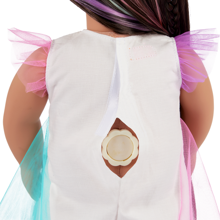 Tina - 46cm Doll with Long Hair & Highlights - OG Hairgrow Doll - Toys & Gifts for Kids - Our Generation UK