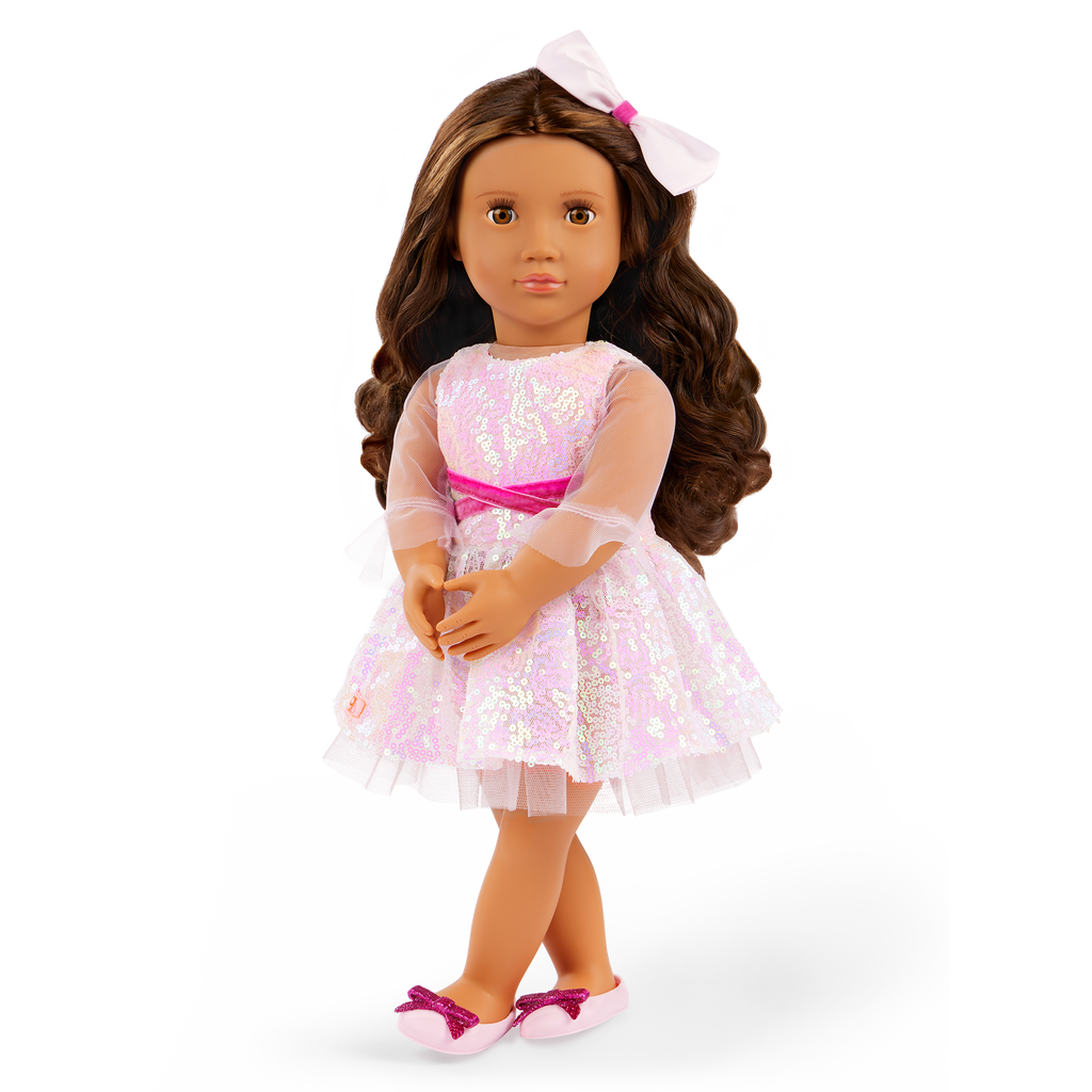 Katia - 46cm Fashion Doll - OG Doll with Brown Hair & Eyes - Gifts for Kids Ages 3 Years + - Our Generation UK
