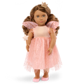 Breena -46cm Tooth Fairy Doll - Doll with Wings, Wand, Crown & Accessories - OG Doll with Brown & Shimmery Hair - Gift for Kids Ages 3 Years + - Our Generation UK