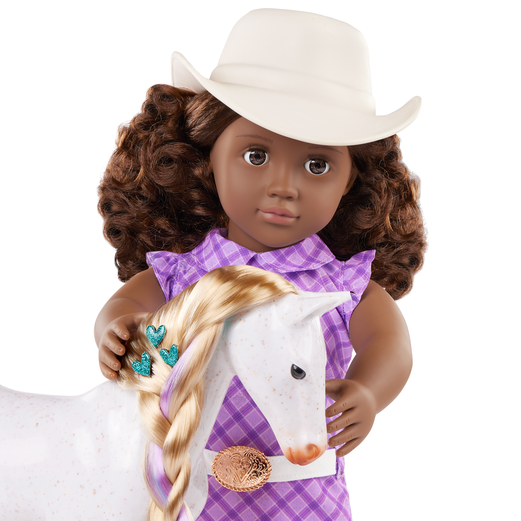 Valerie - 46cm Doll & Pet - OG Doll with Brown Hair & Eyes - Our Generation Foal - Equestrian Doll - Gifts for Kids - Our Generation UK