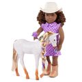Valerie - 46cm Doll & Pet - OG Doll with Brown Hair & Eyes - Our Generation Foal - Equestrian Doll - Gifts for Kids - Our Generation UK