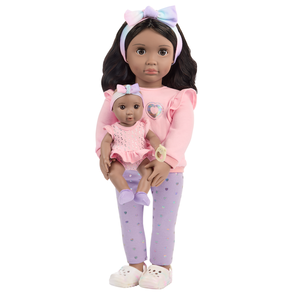 Our Generation 18-inch Doll Tayla & Baby Sister Shae