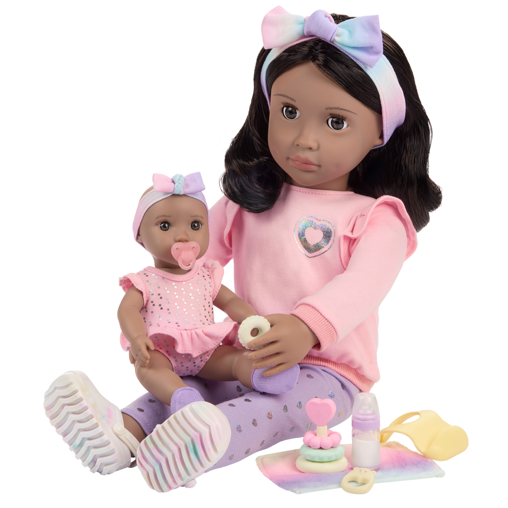 Our Generation 18-inch Doll Tayla & Baby Sister Shae