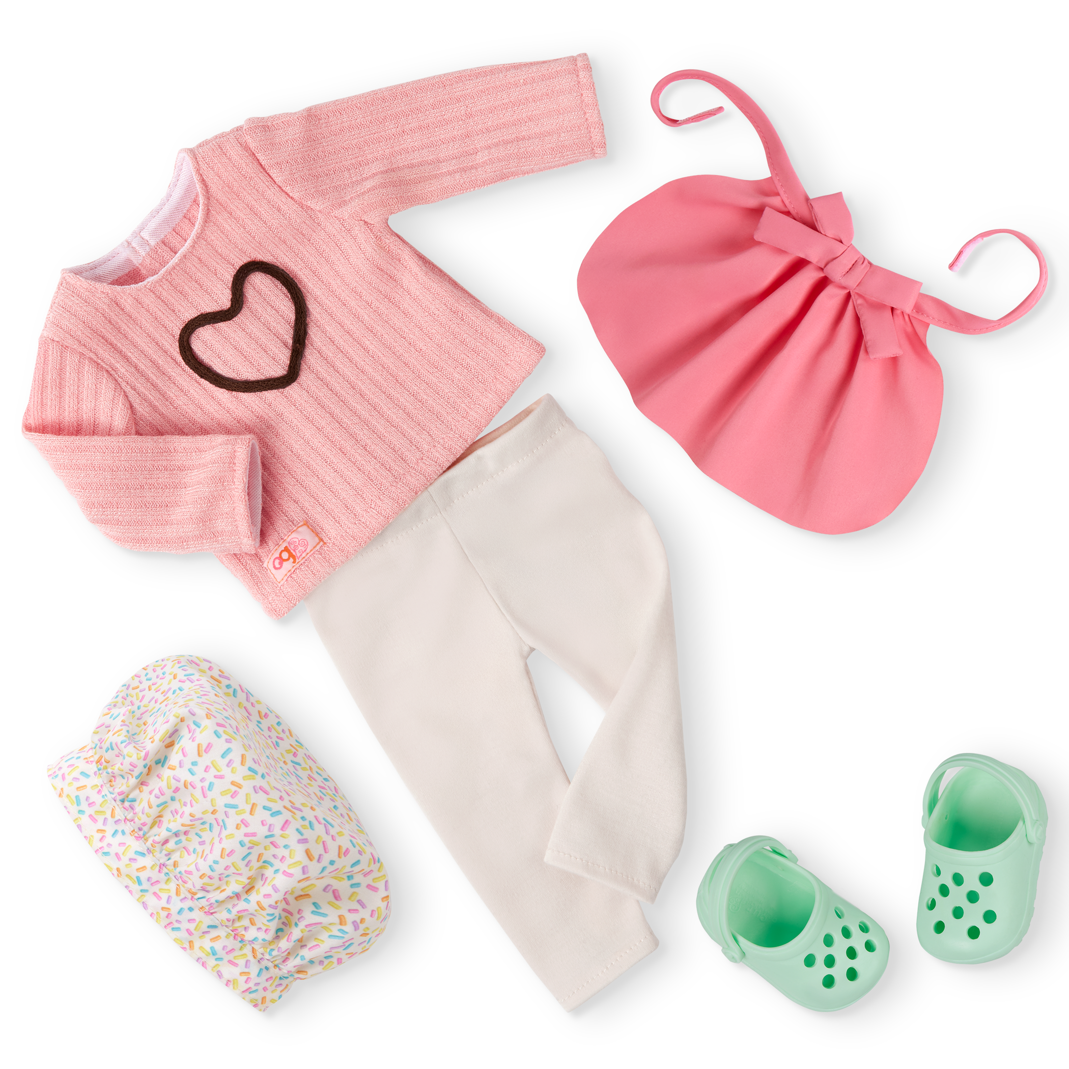 Emery - 46cm Baking Doll & Book - Posable Doll with Blonde Hair- Baking Accessories for Dolls - Chapter Story Book - Gifts for Ages 3 Years + - Our Generation UK