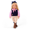 Presley - 46cm Horse Riding Doll - OG Equestrain Doll with Blonde Hair & Grey Eyes - Toys for Kids Ages 3 Years + - Our Generation UK