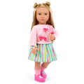 Kat - 46cm Doll with Sweet Accessories - OG Dloll with Blonde Hair, Blue Eyes & Freckles - Toys for Kids Ages 3 Years  - Our Generation