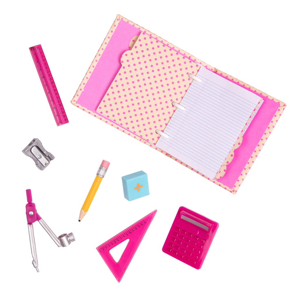 Talent and Mathematics - Maths Set for 46cm Dolls - School Accessories - Our Generation