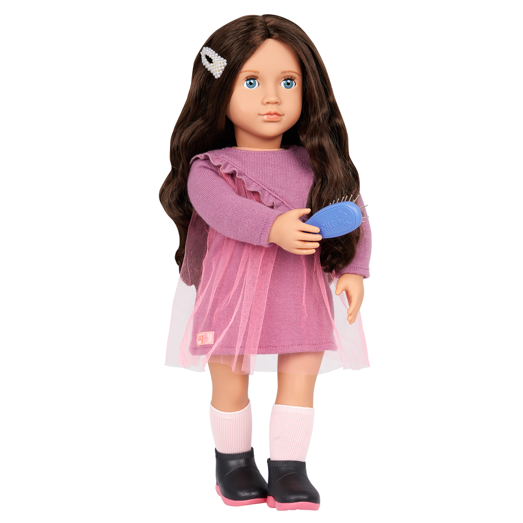 Twirls & Pearls - Hair-Styling for 46cm Dolls - Hairbands, Brush & Clips - Our Generation