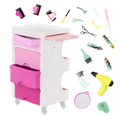 Salon Cart - Hair Dresser Accessories for Dolls - Our Generation