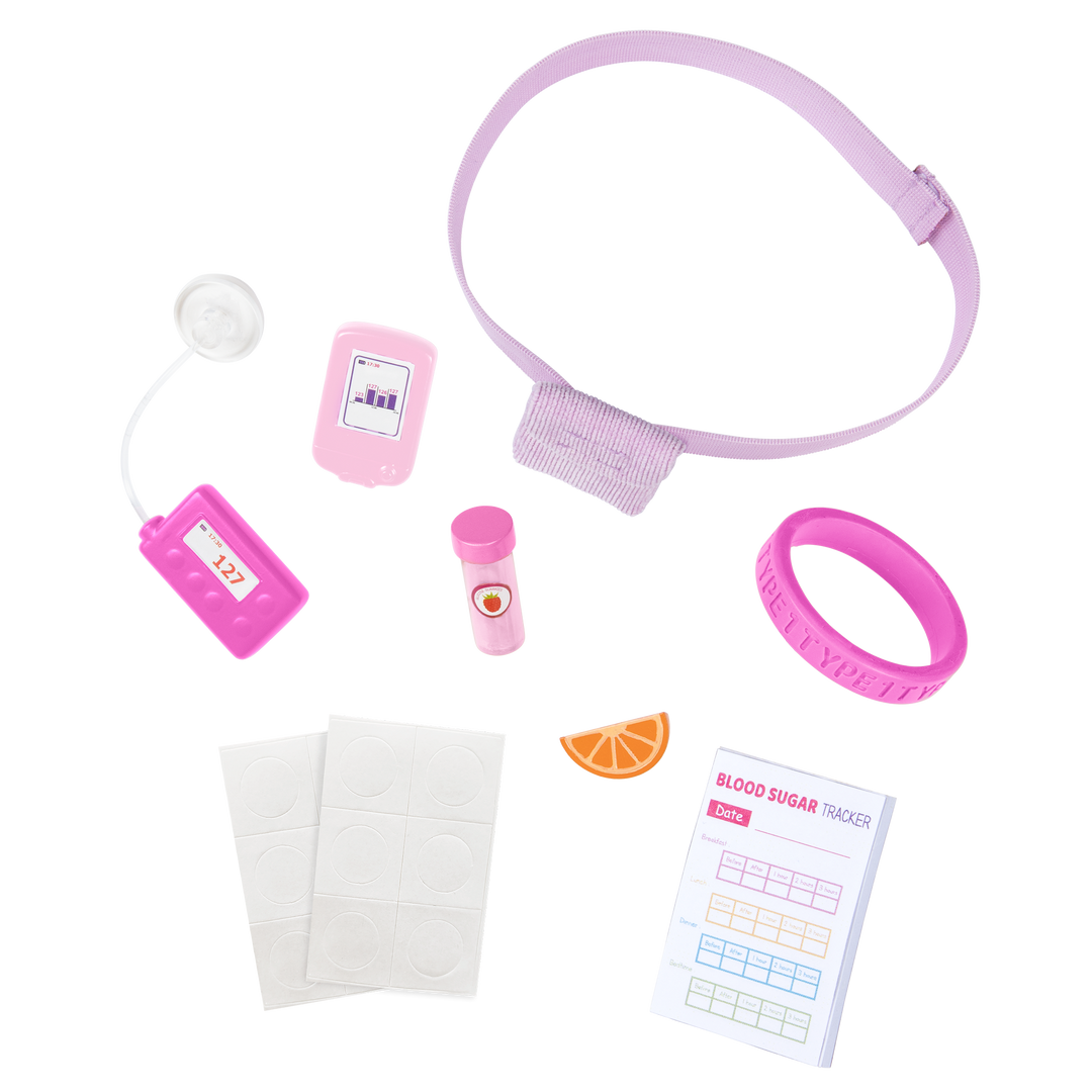 Diabetes care shop kit for dolls