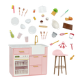 Cooking Island - Kitchen Playset for 46cm Dolls - Cooking Accessories for Dolls - Our Generation