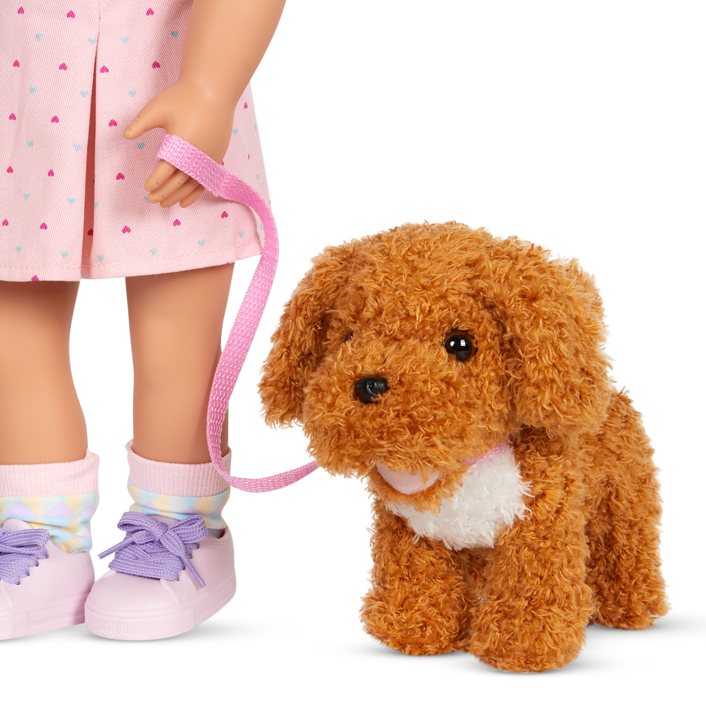 Hop In Dog Carrier - Plush Dog, Carrier & Accessories - Doll Accessory - Our Generation UK