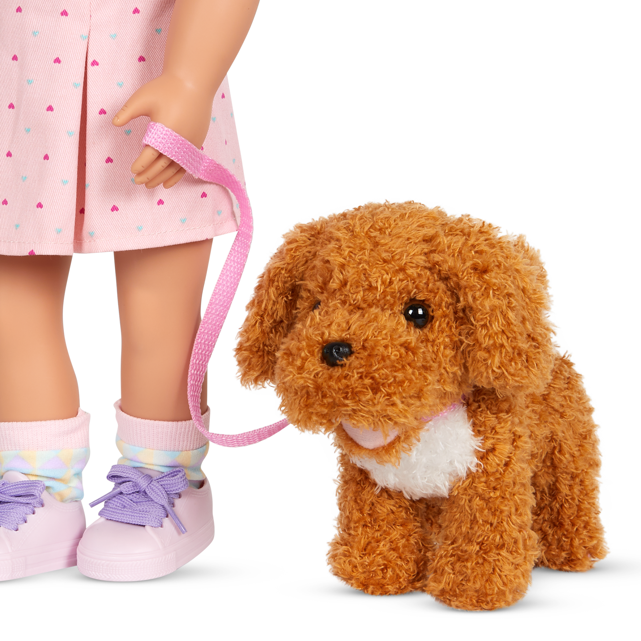 Hop In Dog Carrier - Plush Dog, Carrier & Accessories - Doll Accessory - Our Generation UK