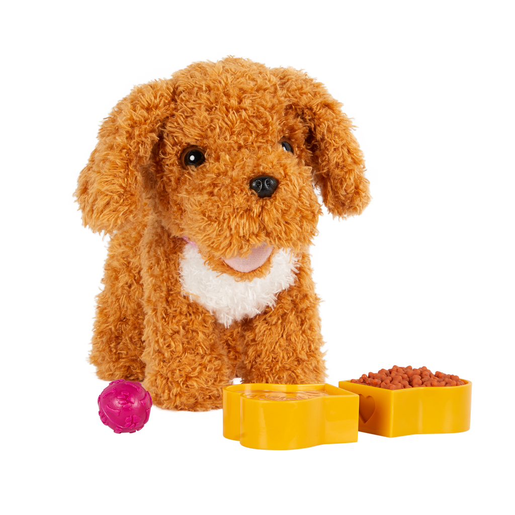 Hop In Dog Carrier - Plush Dog, Carrier & Accessories - Doll Accessory - Our Generation UK