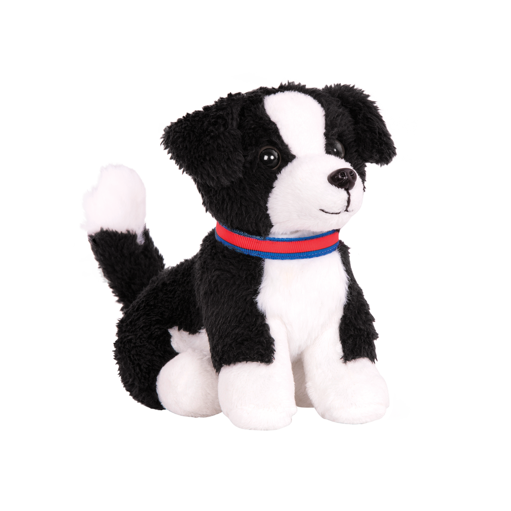 Border Collie - 15cm Dog Plush - Accessories for Dolls - Our Generation