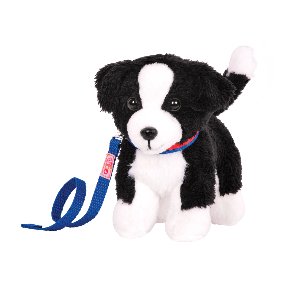 Border Collie - 15cm Dog Plush - Accessories for Dolls - Our Generation