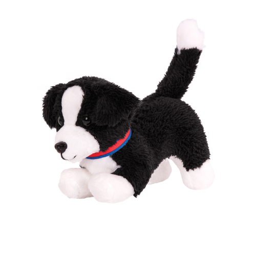 Border Collie - 15cm Dog Plush - Accessories for Dolls - Our Generation