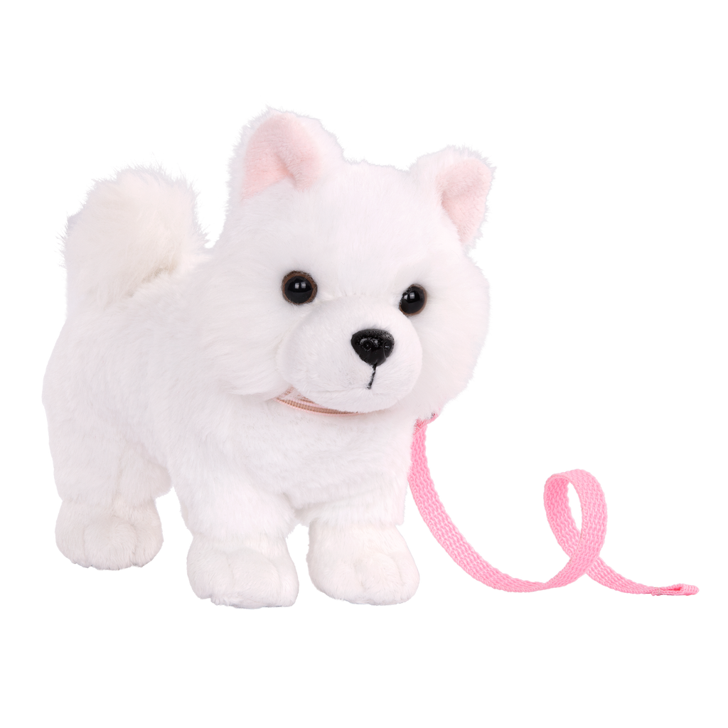 American EskimoPup - 15cm Pup with White Fur - Accessories for Dolls - Our Generation