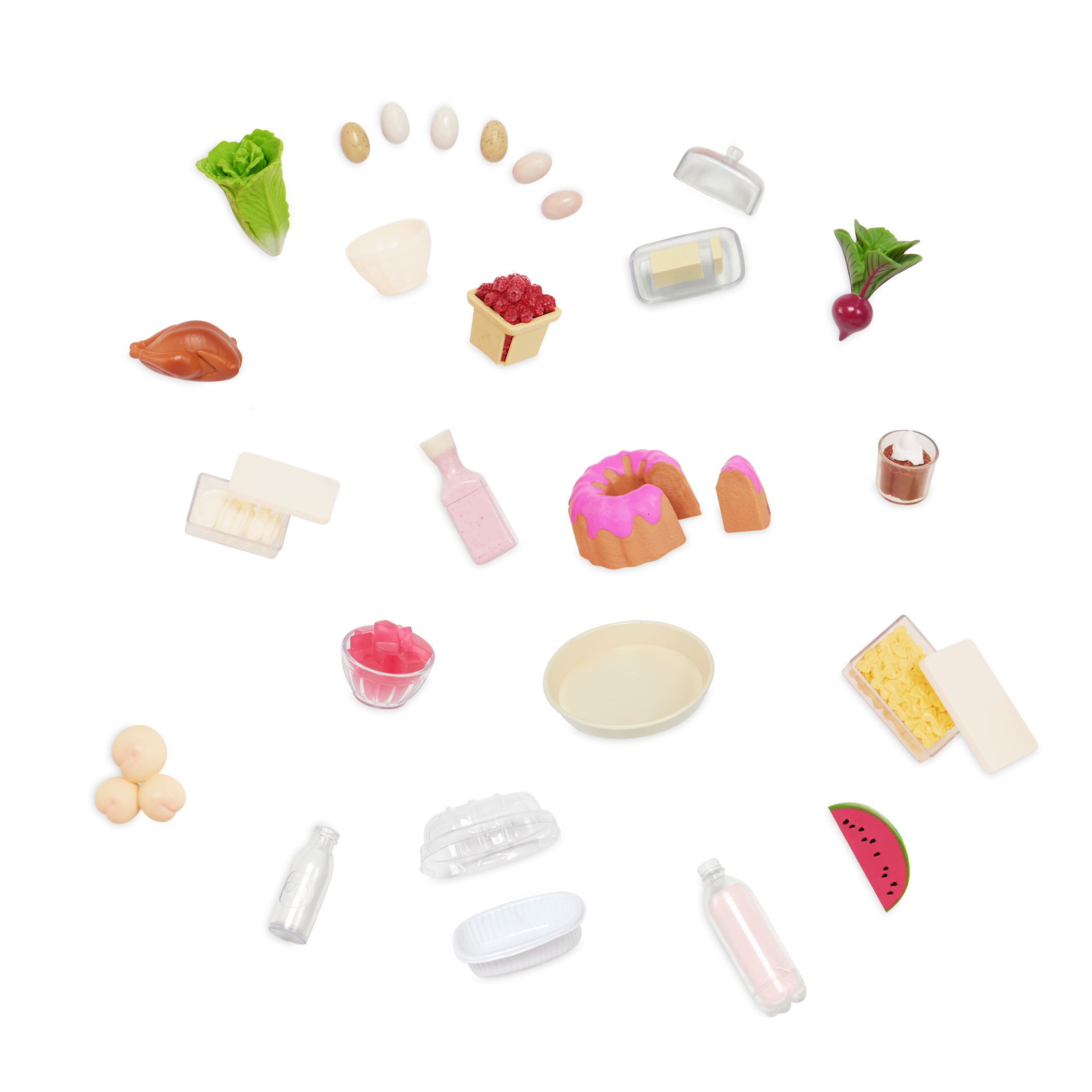 Perfectly Fresh - Mini Fridge Set for Dolls - Food Accessories - Our Generation