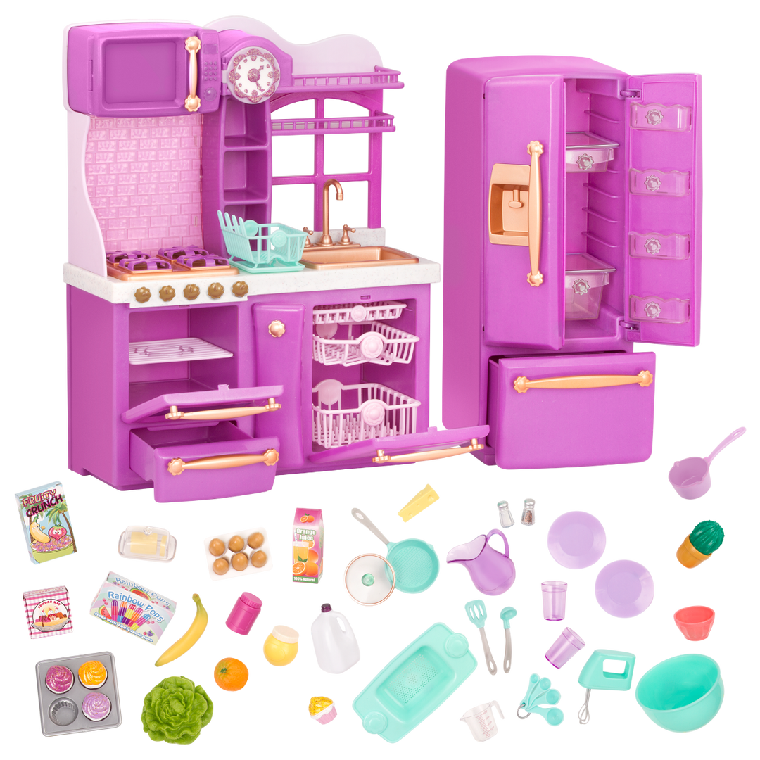 Lilac Gourmet Kitchen Set