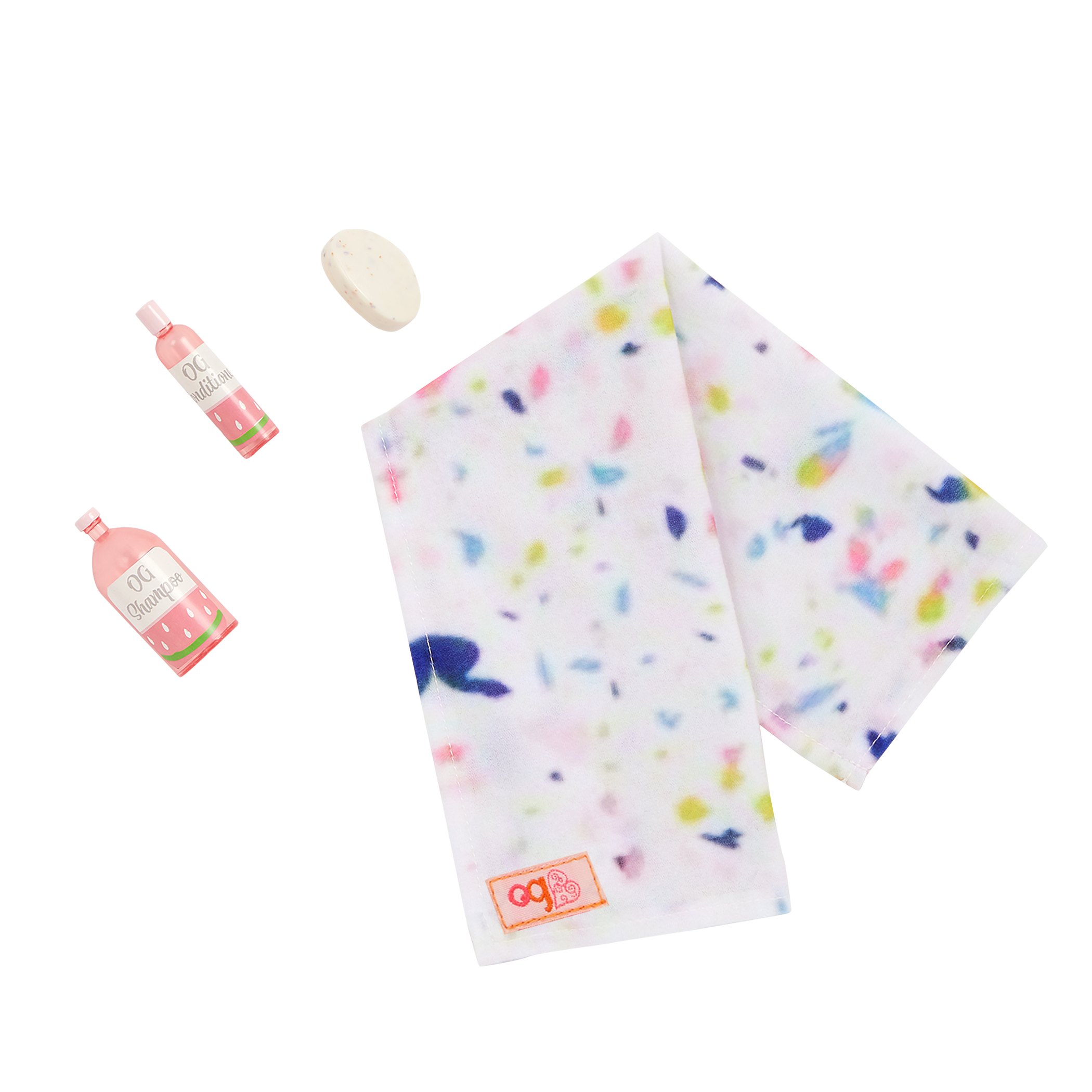 Sweet Bathroom Set - Furniture for 46cm Dolls - Shower, Toilet & Sink - Our Generation