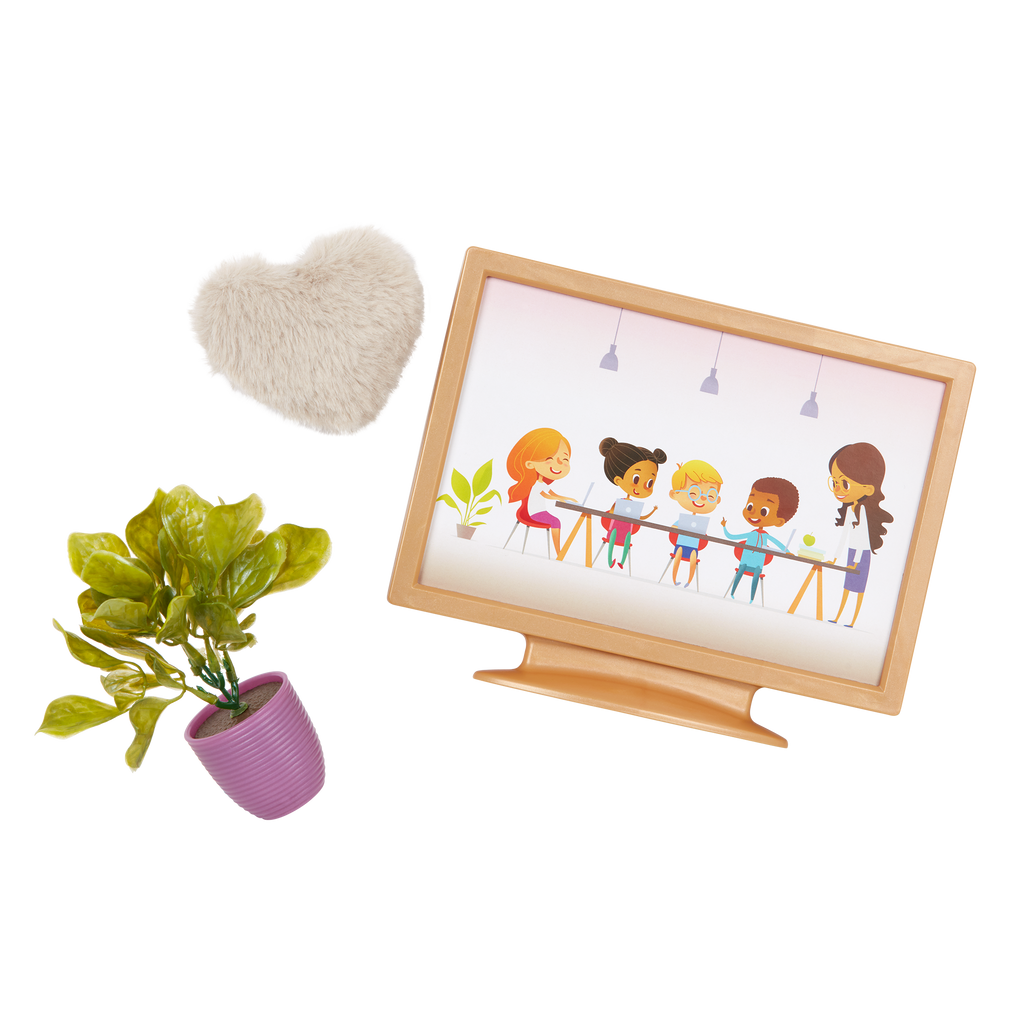 Lovely Living Room - Furniture for Dolls - Sofa & TV Set - Accessories for Dolls - Our Generation UK