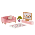 Lovely Living Room - Furniture for Dolls - Sofa & TV Set - Accessories for Dolls - Our Generation UK