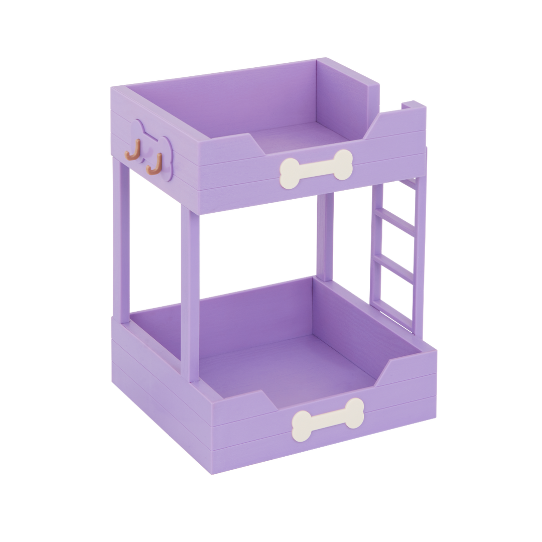 OG Pup Bunk Bed - Purple Dog Bunk Bed - Bed for 15cm OG Pups - Accessories for Dolls - Our Generation