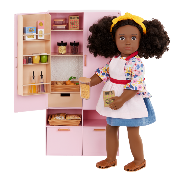 Pretty Pantry - Pantry Playset for OG Dolls - Food Accessories - Kitchen Playset for OG Dolls - Our Generation UK