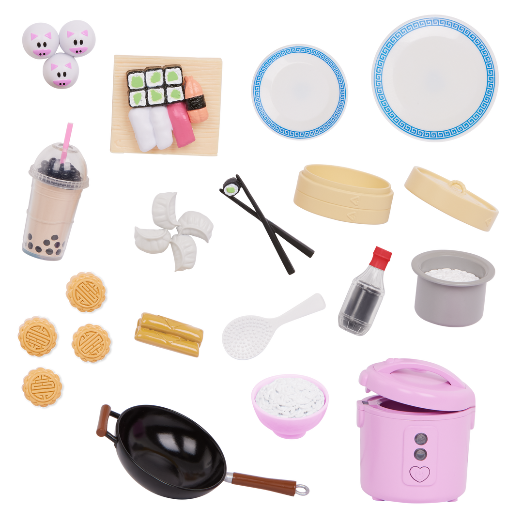 Sushi Surprise - Food Playset for 46cm Dolls - OG Doll Food Accessory Set - Our Generation