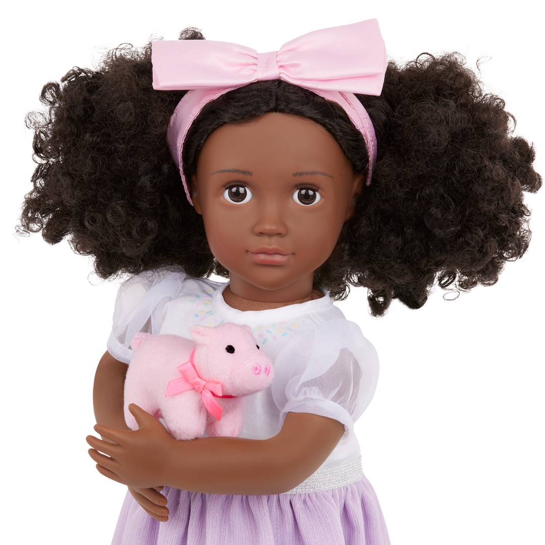 Pet Piglet Set - Pet Pig 46cm Dolls - Small Pet Set & Accessories - Our Generation UK