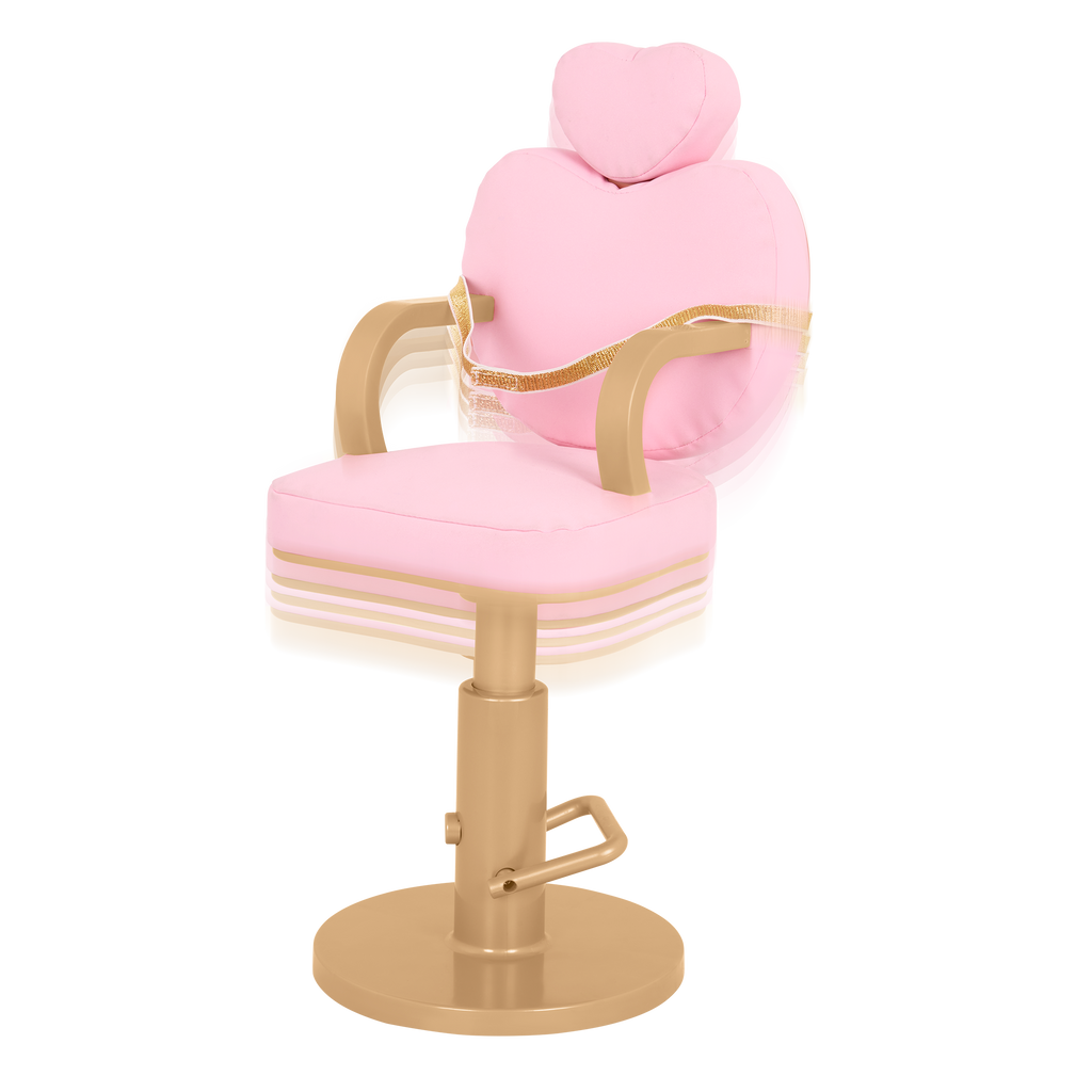 Sweet Styles - 46cm Doll Hair Dressing Chair - Hair-Styling Accessories - Our Generation 