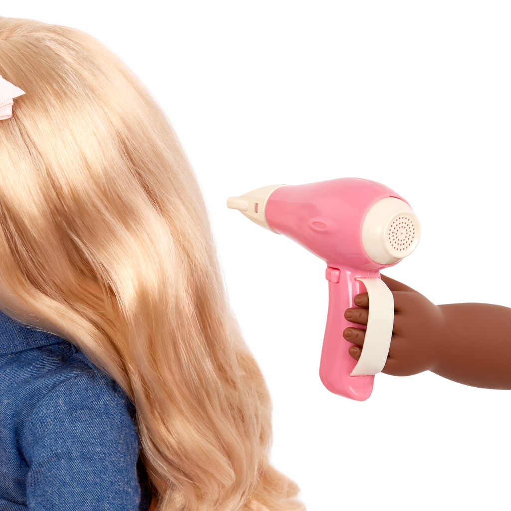 Sweet Styles - 46cm Doll Hair Dressing Chair - Hair-Styling Accessories - Our Generation 