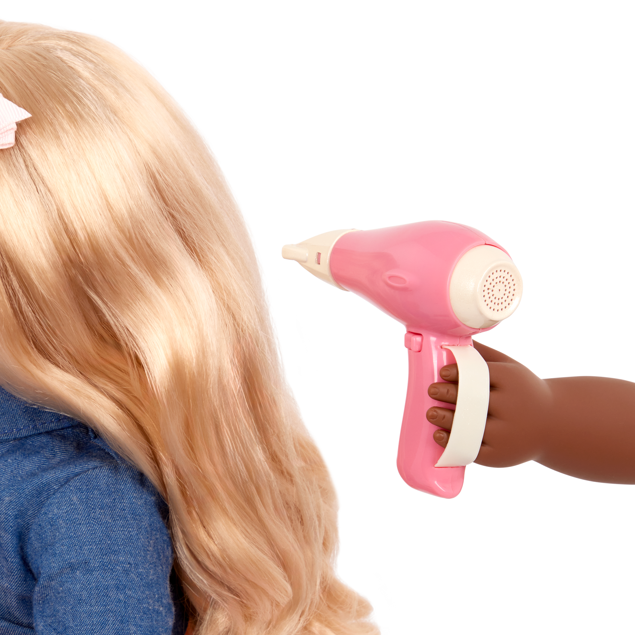 Sweet Styles - 46cm Doll Hair Dressing Chair - Hair-Styling Accessories - Our Generation 