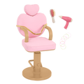 Sweet Styles - 46cm Doll Hair Dressing Chair - Hair-Styling Accessories - Our Generation 