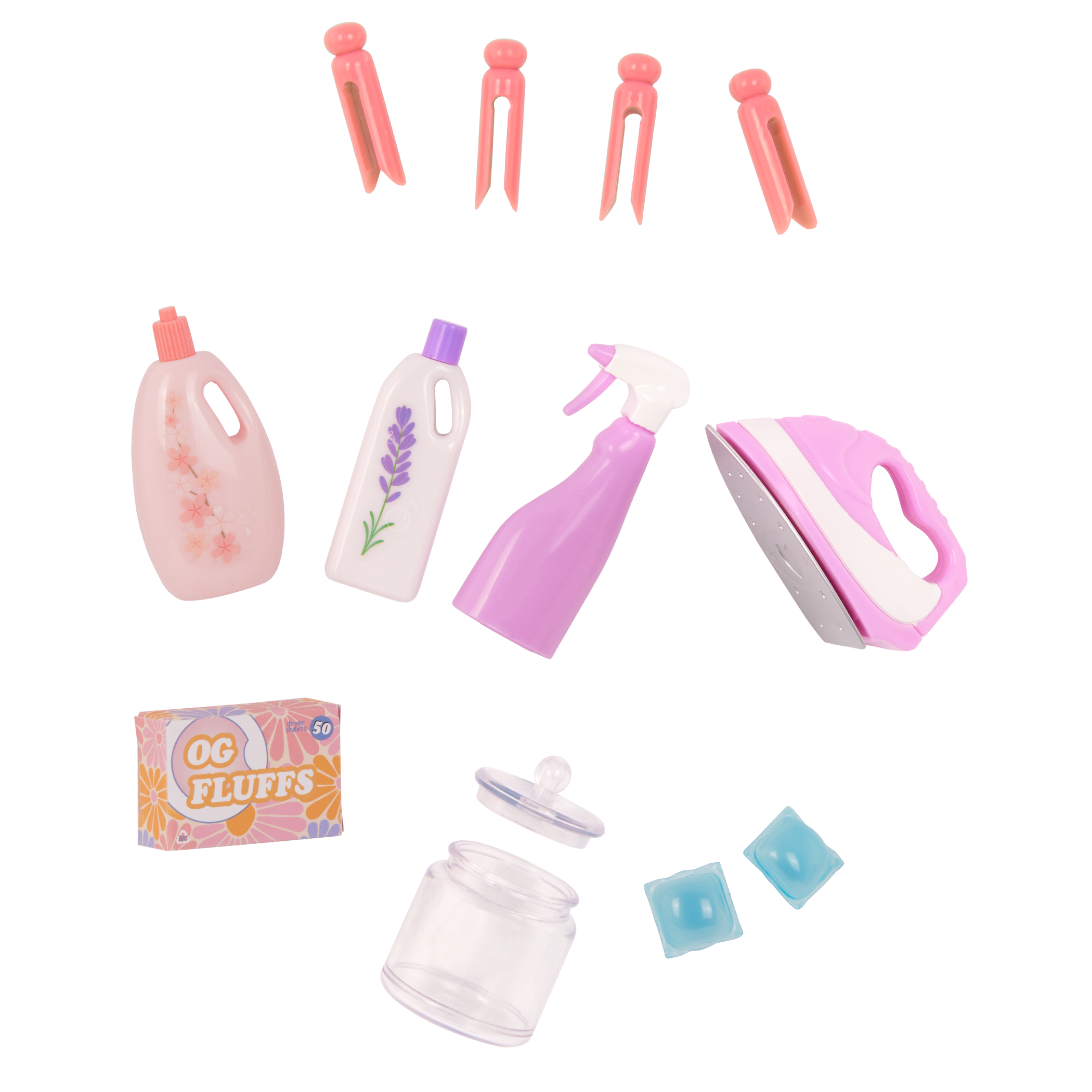 Laundry Day - 46cm Doll Washing Machine & Ironing Board Set - Furniture for Dolls - Our Generation