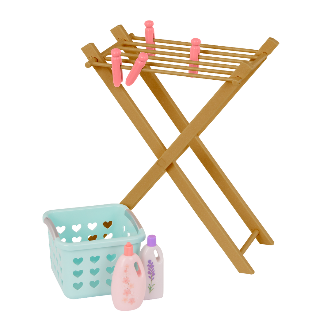 Laundry Day - Washing Playset for 46cm Dolls - Home Accessory for Dolls - Our Generation UK